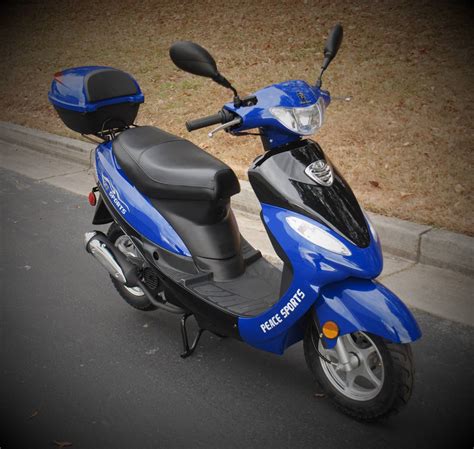 Peace sports 50cc scooter - The AR-50 includes a digital speedometer and an exhaust with a throaty sound. It comes standard with a 49cc automatic engine, making it perfect for first-time riders! As with our …